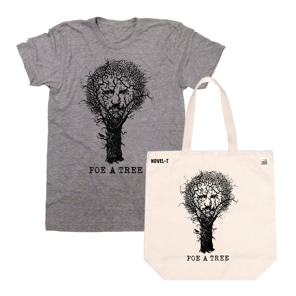 Poe A Tree Tees & Tote Bags Back IN STOCK