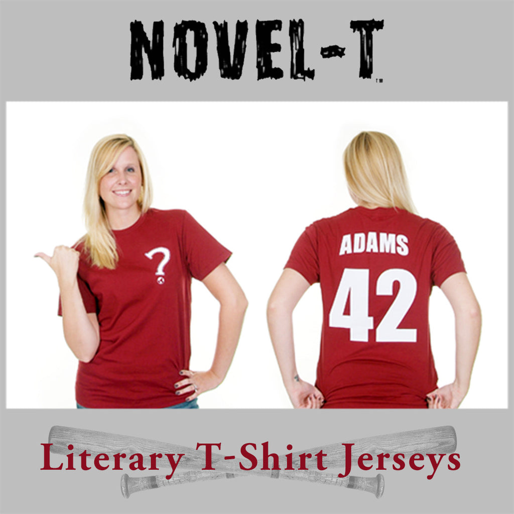 25% OFF All Novel-T Literary T-Shirt Jerseys & Totes! Cyber Monday Sale