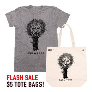 $5 Poe A Tree Tote Flash Sale!